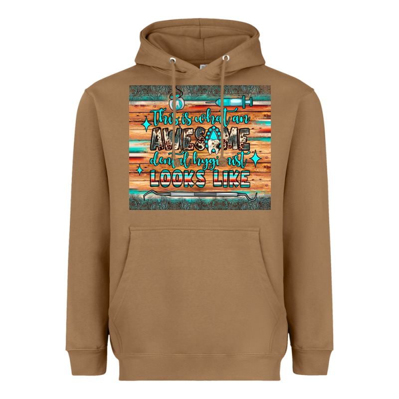This Is What An Awesome Dental Hygienist Looks Like Heavyweight Hoodie by JahusDesignShop | Teevron