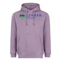 Lavender lehman college Heavyweight Hoodie - linhVisuals