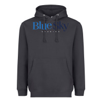 Smoke Blue Sky Studios Heavyweight Hoodie - linhVisuals