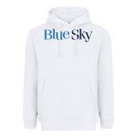 White Blue Sky Studios Heavyweight Hoodie - linhVisuals