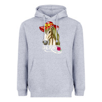 Heather Grey derby day shirt 2022 horse derby party horse racing t shirt Heavyweight Hoodie - linhVisuals