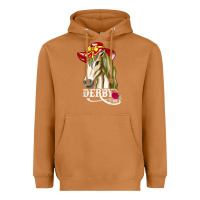 Meerkat derby day shirt 2022 horse derby party horse racing t shirt Heavyweight Hoodie - linhVisuals