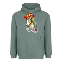 Sage derby day shirt 2022 horse derby party horse racing t shirt Heavyweight Hoodie - linhVisuals