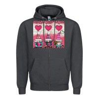 Smoke v.d 3 gnomes and hearts Zipper Hoodie - AdoDesignShop