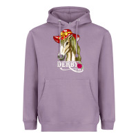 Lavender derby day shirt 2022 horse derby party horse racing t shirt Heavyweight Hoodie - linhVisuals