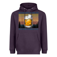 Plum bourbon goes in wisdom comes out vintage t shirt Heavyweight Hoodie - linhVisuals