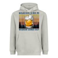 Moon Dust bourbon goes in wisdom comes out vintage t shirt Heavyweight Hoodie - linhVisuals