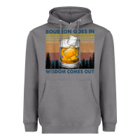 Storm bourbon goes in wisdom comes out vintage t shirt Heavyweight Hoodie - linhVisuals