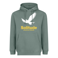 Sage Solitude Mountain Resort Heavyweight Hoodie - linhVisuals