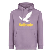 Lavender Solitude Mountain Resort Heavyweight Hoodie - linhVisuals
