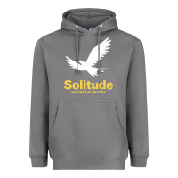 Storm Solitude Mountain Resort Heavyweight Hoodie - linhVisuals