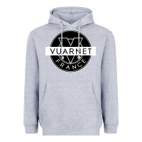 Heather Grey Vuarnet France Heavyweight Hoodie - linhVisuals