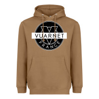 Toasted Coconut Vuarnet France Heavyweight Hoodie - linhVisuals