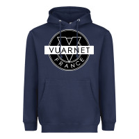 Navy Vuarnet France Heavyweight Hoodie - linhVisuals