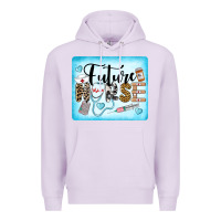 Lilac Western Future Nurse Premium Hoodie - LillyAllenDesigns