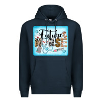 Navy Western Future Nurse Premium Hoodie - LillyAllenDesigns