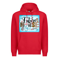 Red Western Future Nurse Premium Hoodie - LillyAllenDesigns