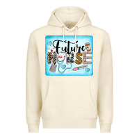 Sandshell Western Future Nurse Premium Hoodie - LillyAllenDesigns