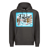 Smoke Western Future Nurse Premium Hoodie - LillyAllenDesigns