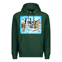 Sports Green Western Future Nurse Premium Hoodie - LillyAllenDesigns