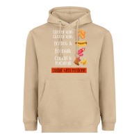 Mushroom chicken wing chicken wing hotdog and bologna shirt t shirt Heavyweight Hoodie - linhVisuals