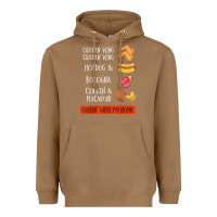 Toasted Coconut chicken wing chicken wing hotdog and bologna shirt t shirt Heavyweight Hoodie - linhVisuals