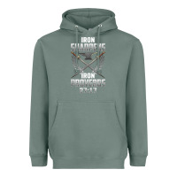 Sage iron sharpens iron quote proverbs 2717 christian cool gift t shirt Heavyweight Hoodie - linhVisuals