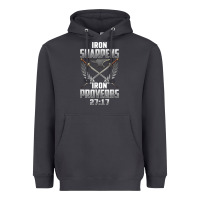 Smoke iron sharpens iron quote proverbs 2717 christian cool gift t shirt Heavyweight Hoodie - linhVisuals