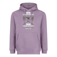 Lavender iron sharpens iron quote proverbs 2717 christian cool gift t shirt Heavyweight Hoodie - linhVisuals