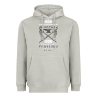 Moon Dust iron sharpens iron quote proverbs 2717 christian cool gift t shirt Heavyweight Hoodie - linhVisuals