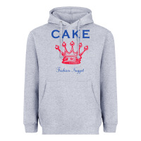 Heather Grey Cake Fashion Nugget Heavyweight Hoodie - linhVisuals