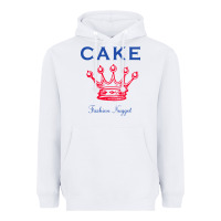 White Cake Fashion Nugget Heavyweight Hoodie - linhVisuals
