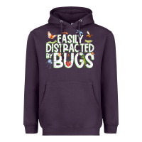 Plum funny bug tshirt, insect lover shirt, bug collector t shirt Heavyweight Hoodie - linhVisuals