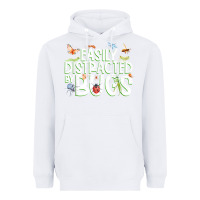 White funny bug tshirt, insect lover shirt, bug collector t shirt Heavyweight Hoodie - linhVisuals