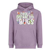 Lavender funny bug tshirt, insect lover shirt, bug collector t shirt Heavyweight Hoodie - linhVisuals