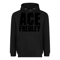 Black the-ace-frehley-trouble-walkin-cool Heavyweight Hoodie - linhVisuals