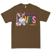 Cacao Oh how he loves us Easter Day Premium Tee - HowdyJamesFarm