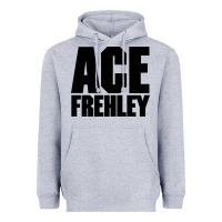 Heather Grey the-ace-frehley-trouble-walkin-cool Heavyweight Hoodie - linhVisuals