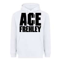 White the-ace-frehley-trouble-walkin-cool Heavyweight Hoodie - linhVisuals