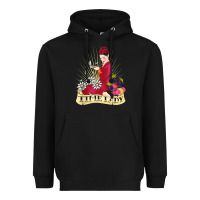 Black doctor who rockabilly missy time lady baker t shirt Heavyweight Hoodie - linhVisuals