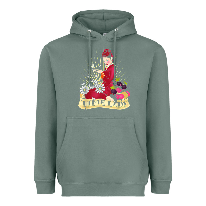 Doctor Who Rockabilly Missy Time Lady Baker T Shirt Heavyweight Hoodie by linhVisuals | Teevron