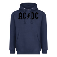 Navy the-ac-dc-let-there-be-rock-cool Heavyweight Hoodie - linhVisuals