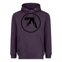 Plum the-aphex-twin-selected-ambient-cool Heavyweight Hoodie - linhVisuals