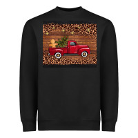 Black Christmas truck Heavyweight Sweatshirt - AdoDesignShop