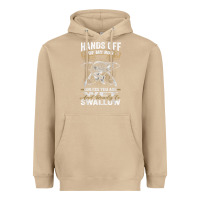 Mushroom mens hands off of my rod bass fishing fisherman t shirt Heavyweight Hoodie - linhVisuals
