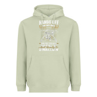 Matcha mens hands off of my rod bass fishing fisherman t shirt Heavyweight Hoodie - linhVisuals