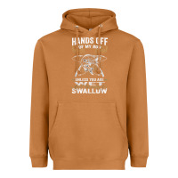Meerkat mens hands off of my rod bass fishing fisherman t shirt Heavyweight Hoodie - linhVisuals
