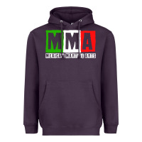 Plum mexican martial arts combat mexico fighter themed pullover hoodie Heavyweight Hoodie - linhVisuals
