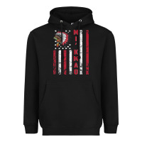 Black mi’kmaq tribe native american flag mi’kmaq heritage related t shir Heavyweight Hoodie - linhVisuals