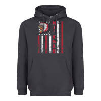 Smoke mi’kmaq tribe native american flag mi’kmaq heritage related t shir Heavyweight Hoodie - linhVisuals